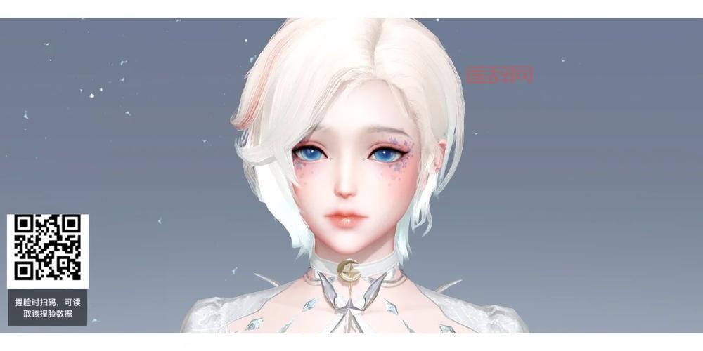 天谕捏脸数据导入图：扫描二维码，一键导入！
