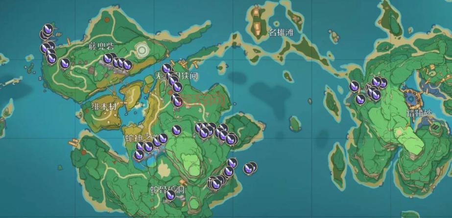 原神晶化骨髓位置大全:踏鞴砂、藤兜砦等采集点一览