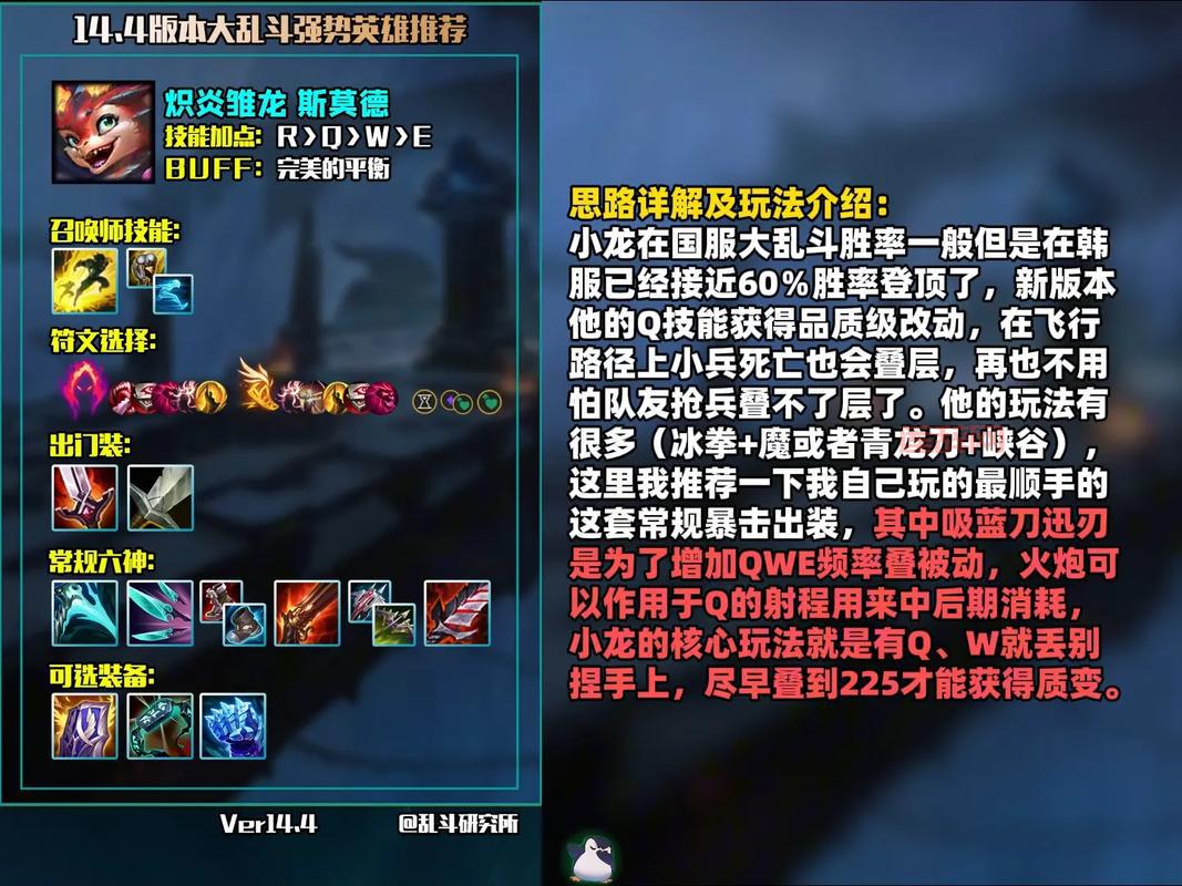 2022年lol元素龙详细属性大揭秘，看完上分不愁！