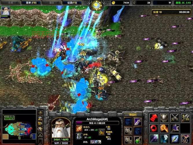 3C ORC地图详解：魔兽冰封王座必玩对抗RPG