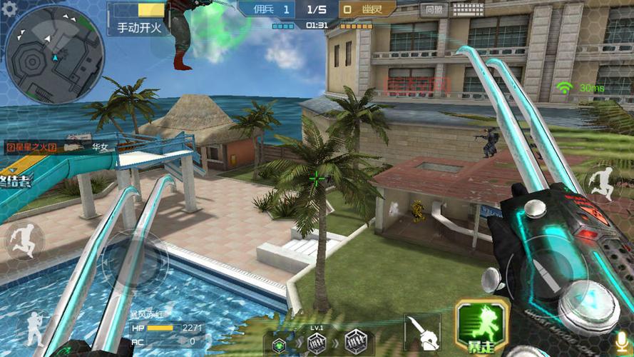 穿越火线生化酒店：揭秘惊险游戏场景