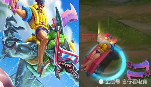 德莱文泳池派对皮肤特效视频,这也太好看了吧!