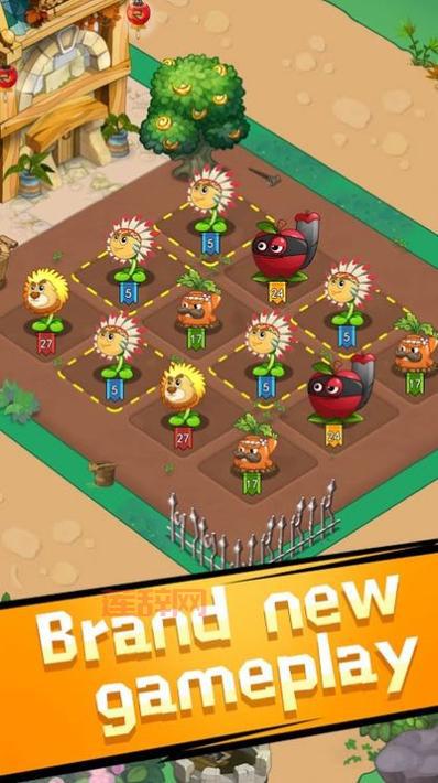 守卫农场：策略塔防，打造你的植物战士防线！