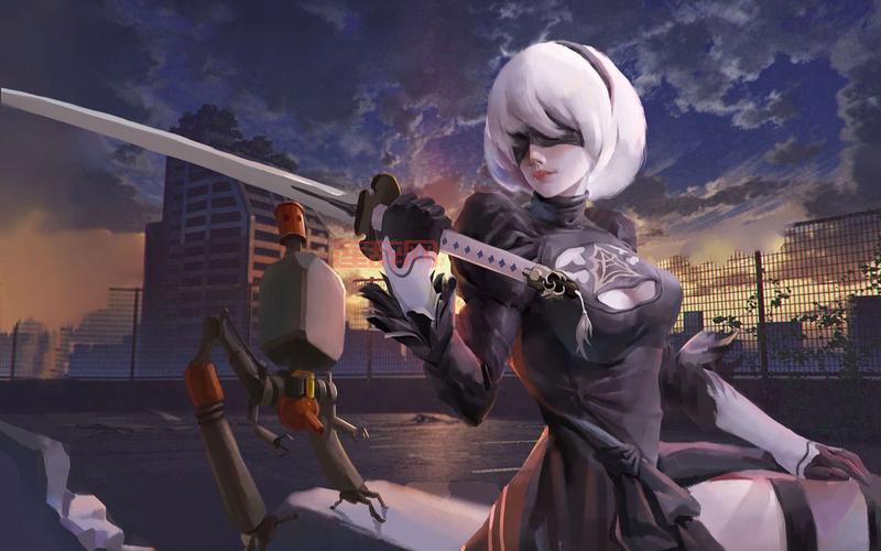 探索Nier：机械纪元中的2B角色与战斗技巧