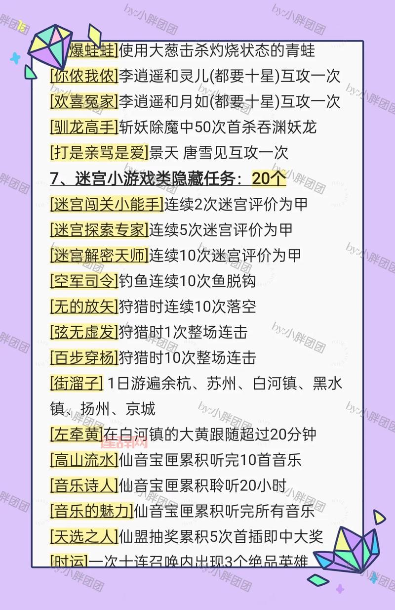 仙剑奇侠传5支线任务攻略:解锁隐藏任务与奖励