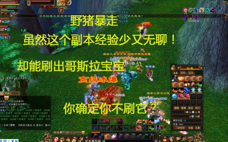 玩转天龙八部刷猪：获取极品装备的秘密