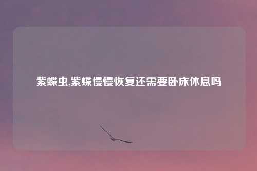 紫蝶虫,紫蝶慢慢恢复还需要卧床休息吗